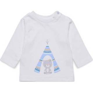 👉 Esprit  Shirt met lange mouwen wit - Wit - Gr.68 - Meisjes