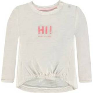 👉 Marc O'Polo Girl s Longsleeve Sneeuwwitte Longsleeve - Wit - Gr.92 - Meisjes