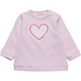 👉 Esprit  Sweater Facette licht roze - Roze/lichtroze - Gr.92 - Meisjes