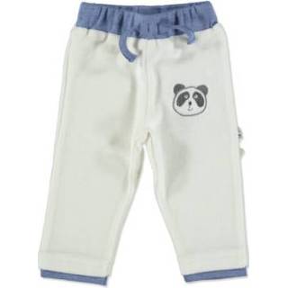 👉 Ebi & Ebi  Fairtrade natuurlijke joggingbroeken - Beige - Gr.68 - Jongen/Meisjes