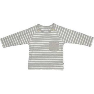 👉 EBI & EBI Fairtrade overhemd met lange mouwen en beige gemêleerde strepen