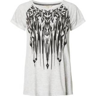 👉 Noppies  T-Shirt Jill grijs melange - Grijs - Gr.XXL