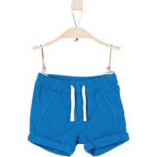 👉 S.Oliver  Boys Sweatershort blauwe strepen - Blauw - Gr.74 - Jongen