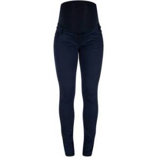 👉 LOVE2WAIT  Moederschapsbroek Sophia Superskinny Marine - Blauw - Gr.32