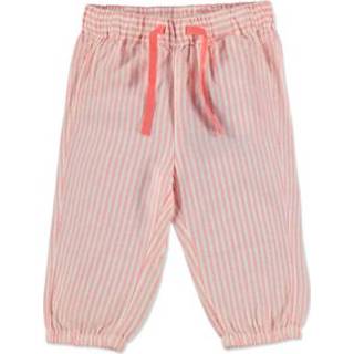 👉 TOM TAILOR  Girl 's broek flitsend koraal - Roze/lichtroze - Gr.86 - Meisjes