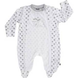 👉 Jacky  Pyjama TENCEL wit - Wit - Gr.68 - Jongen/Meisjes