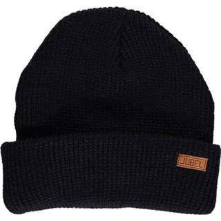 👉 Muts acryl meisjes donkerblauw 104 blauw Jubel! - Maat 8718751389160