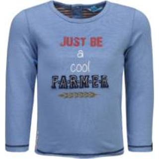 Rennen! Boys Shirt met lange mouwen parijsblauw - Blauw - Gr.86 - Jongen