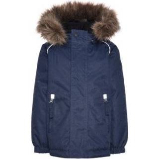 👉 Winterjas blauw polyester kindermode jongens Name it Boys Winterjasje functie jurkje 5713449935479