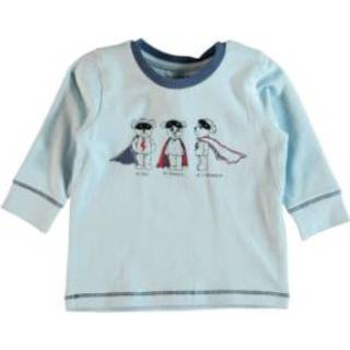 👉 Name it  Boys Shirt met lange mouwen Gethan corydalis blauw - Blauw - Gr.86 - Jongen