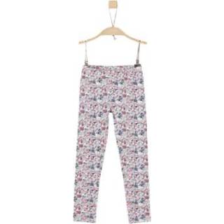 👉 S.Oliver  Girl s Legging grijs gemêleerd grijs gemêleerd - Grijs - Gr.128 - Meisjes