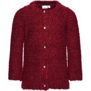 👉 Name it  Girl s Vestje Vilja anemoon - Rood - Gr.110 - Meisjes