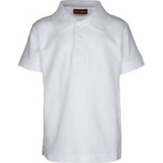 👉 G.O.L.  1/2-Arm-Pique-Poloshirt Regularfit wit - Wit - Gr.128 - Jongen