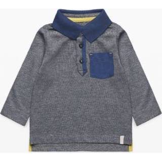 👉 Esprit  Boys Poloshirt middernachtelijk blauw - Grijs - Gr.92 - Jongen
