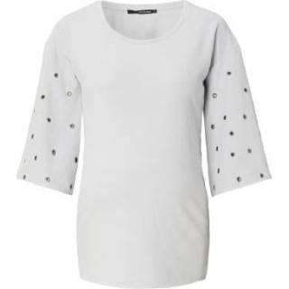 👉 SUPERMOM  T-Shirt Oogje lichtgrijs - Grijs - Gr.L