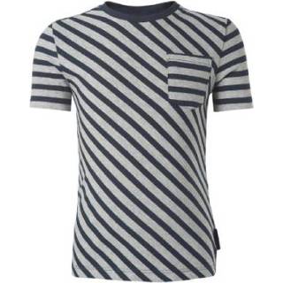 👉 Noppies  T-Shirt Nesso donkergrijs melange - Grijs - Gr.74 - Jongen