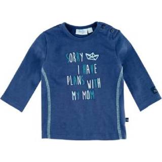 👉 Feetje  Girl s lange mouw shirt indigo - Blauw - Gr.68 - Meisjes