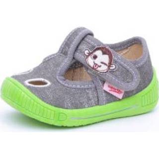 👉 Slippers grijs textiel babymode jongens Superfit Boys Slipper Bulltruffeltruffel kombi - Gr.Babymode (6 24 maanden) Jongen 9009452708213