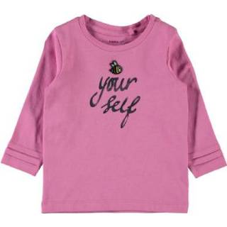 👉 Name it  Girl s Sweatshirt Nbfermona wilde orchideeën in Nbfermona - Roze/lichtroze - Gr.86 - Meisjes