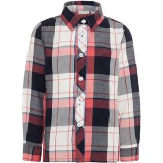 👉 Name it  Boys Shirt Nmmerik gekruid koraal - Kleurrijk - Gr.80 - Jongen