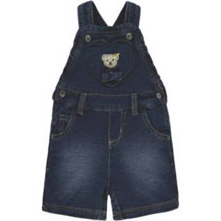 👉 Steiff Girl s slabbetje shorts jeans