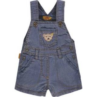 👉 Steiff  Boys slabbetjesmodderas - Blauw - Gr.74 - Jongen