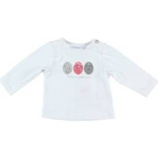 👉 Noukie's Longsleeve shirt Cocon wit - Wit - Gr.vanaf 18 maanden - Meisjes