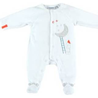 👉 Wit katoen mix pasgeborene jongens Noukie Boys 's Pajamas 1-delig Peps - Gr.Pasgeborene (0 6 jaar) Jongen 5413042833812