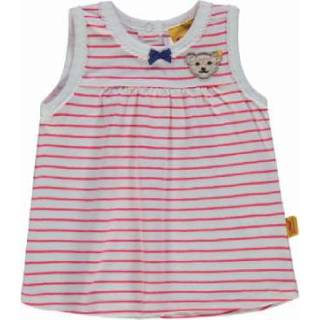 👉 Steiff  Girl s Tuniek, gestreept - Roze/lichtroze - Gr.104 - Meisjes