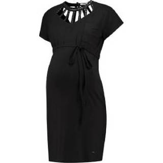 👉 LOVE2WAIT  Moederschapsjurk Spider Grijs - Zwart - Gr.XL