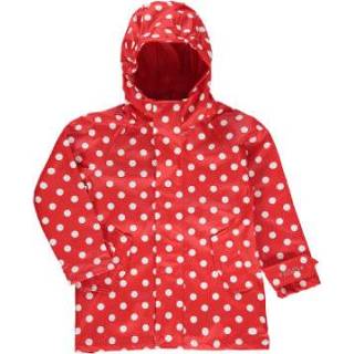 👉 BMS  HafenCity® Skin® Skin® Raincoat® Regenjas stippen rood - Rood - Gr.128 - Jongen/Meisjes