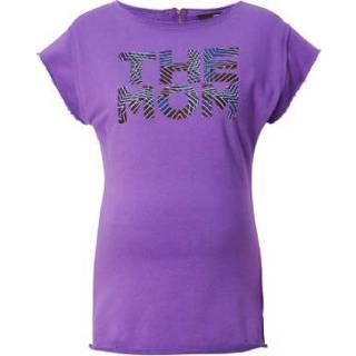 👉 SUPERMOM  omstandigheid shirt DE MOM - Paars - Gr.XXL