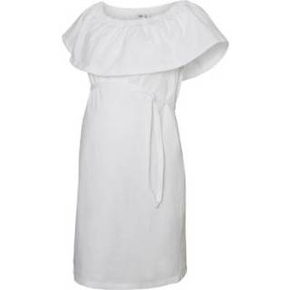 👉 Mama licious  Moederschapsjurk MLELSA Bright White - Wit