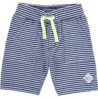 👉 Staccato  Boys Bermuda indigo strepen - Blauw - Gr.86