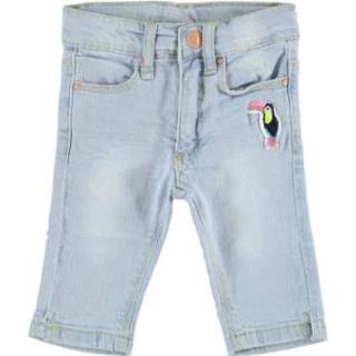👉 Blauw katoen mix kindermode meisjes Staccato Gilrs Skinny Capri-Jeans mager lichtblauw - Gr.Kindermode (2 6 jaar) 4060836233870