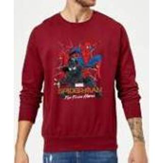 👉 DC Wonder Woman Knit Christmas Sweatshirt - Burgundy - XXL - Burgundyrood