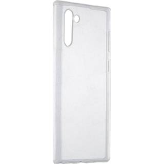 👉 Transparant TPU unicolor unisex Clear Backcover voor de Samsung Galaxy Note 10 - 8719638609845