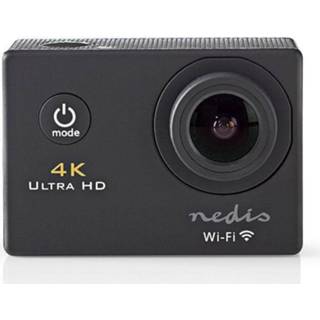 👉 Sportcamera zwart active 4K Ultra-HD Actioncam met Waterdichte Behuizing en WiFi 5412810268757