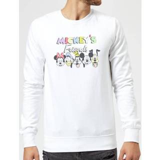 👉 Disney Mickey's Friends Sweatshirt - White - 5XL - Wit