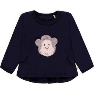 👉 Bellybutton  Girl s Sweatshirt, marine - Blauw - Gr.74 - Meisjes