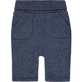 👉 Steiff Boys joggingbroek, blauw gevlekt