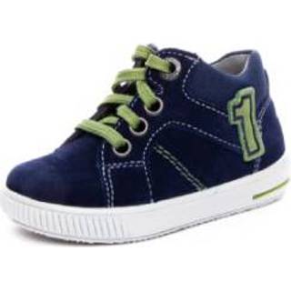 👉 Superfit  Boys Lage schoen Moppy blauw/groen (medium) - Blauw - Gr.25 - Jongen