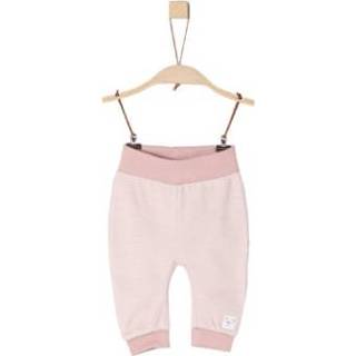 👉 S.Oliver  Girl s Sweatbroeken stoffige roze strepen - Roze/lichtroze - Gr.68 - Meisjes