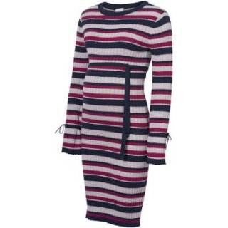 👉 Mama licious  Moederschapsjurk MLBLOSSOM Lyon Lyon Blauw - Kleurrijk - Gr.XL