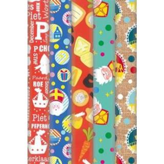 Cadeaupapier Sinterklaas Formaat 200 X 70 Cm Assorti 8711734003510