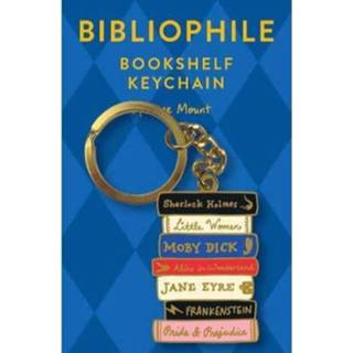 👉 Keychain Bibliophile Bookshelf - Jane Mount 9781452181837