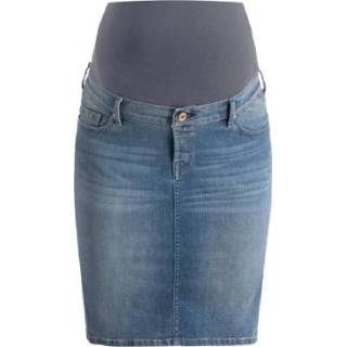 👉 Noppies  Zwangerschapsrok Misty Blue - Blauw - Gr.32