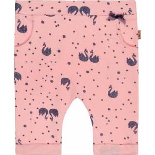 👉 Staccato  Girl s Sweatbroek met roze patroon - Roze/lichtroze - Gr.68 - Meisjes
