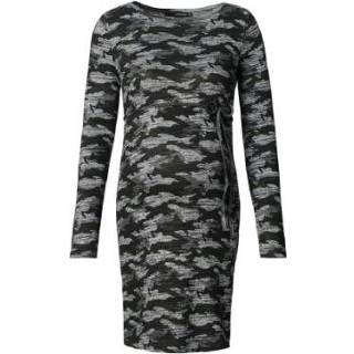 👉 SUPERMOM  Moederschapsjurk Camo - Groen - Gr.XL