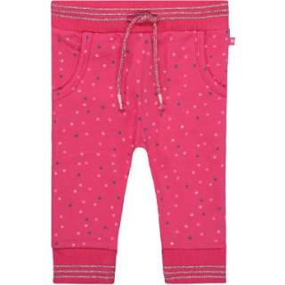 👉 Staccato  Girl s joggingbroek rasperry alloverprint - Roze/lichtroze - Gr.86 - Meisjes